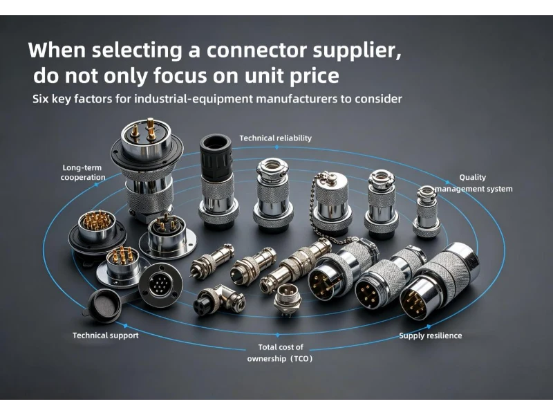 What Do Modern Industrial Equipment Manufacturers Look for in a Connector Supplier?